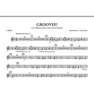 Groovee! - F Horn