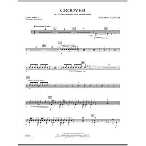 Groovee! - Percussion 1