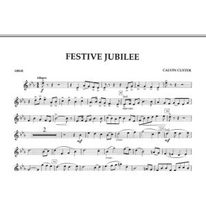 Festive Jubilee - Oboe