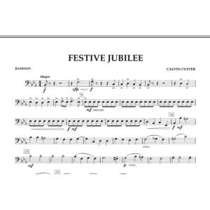 Festive Jubilee - Bassoon