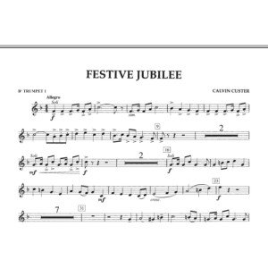 Festive Jubilee - Bb Trumpet 1