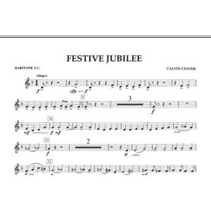 Festive Jubilee - Baritone T.C.