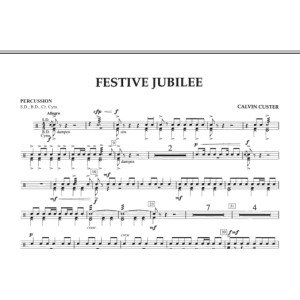 Festive Jubilee - Percussion