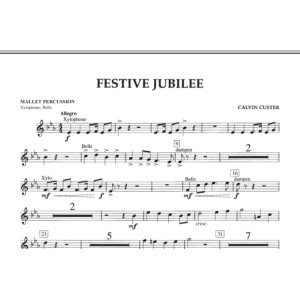 Festive Jubilee - Mallet Percussion