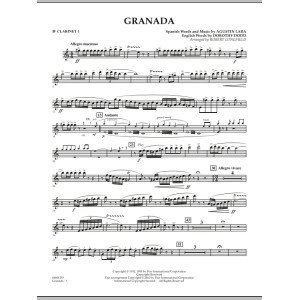 Granada - Bb Clarinet 1