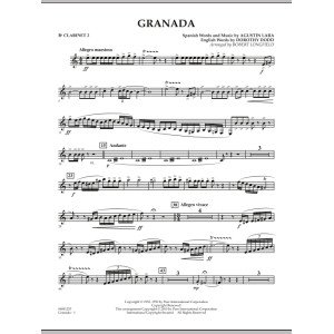 Granada - Bb Clarinet 2