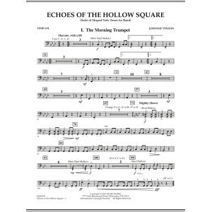 Echoes Of The Hollow Square - Timpani