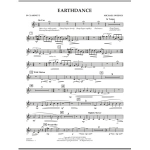 Earthdance - Bb Clarinet 2