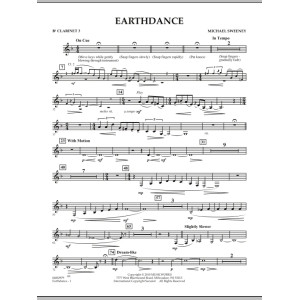 Earthdance - Bb Clarinet 3