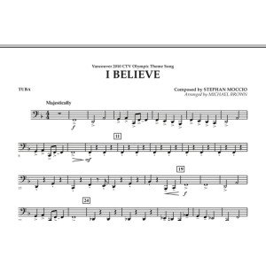 I Believe (Vancouver 2010 CTV Olympic Theme Song) - Tuba