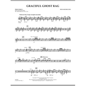 Graceful Ghost Rag - Percussion 1