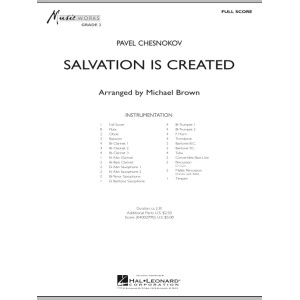 Salvation Is Created - Vollständige Partitur