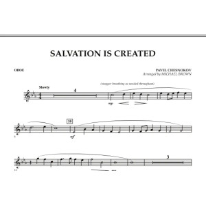 Salvation Is Created - Oboe