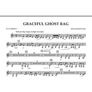 Graceful Ghost Rag - Bb Clarinet 3