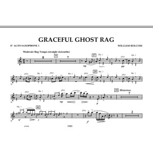 Graceful Ghost Rag - Eb Alto Saxophone 1