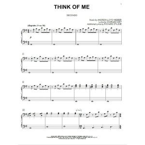 Think Of Me (from The Phantom Of The Opera)