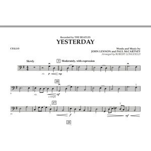 Yesterday - Cello