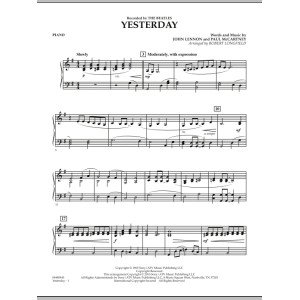 Yesterday - Piano