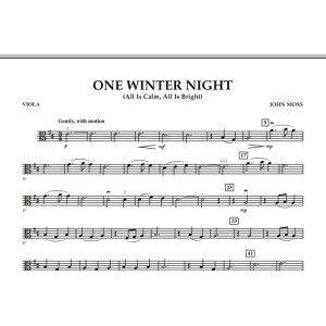 One Winter Night (All Is Calm, All Is Bright) - Viola