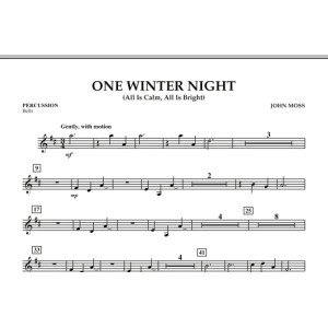 One Winter Night (All Is Calm, All Is Bright) - Percussion