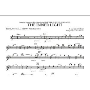 The Inner Light (Solo with Strings) - Fl, Picc or D Penny Whistle