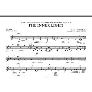 The Inner Light (Solo with Strings) - Violin 3 (Viola Treble Clef)