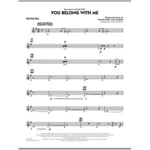 You Belong With Me - Bariton-Saxophon