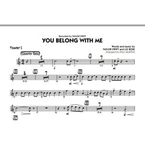 You Belong With Me - Trompete 2