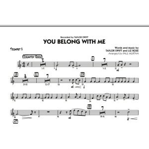 You Belong With Me - Trompete 3