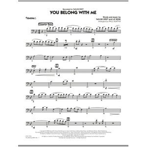 You Belong With Me - Trombone 1