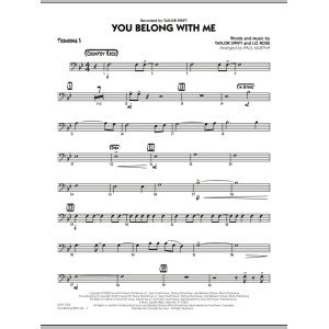You Belong With Me - Trombone 3