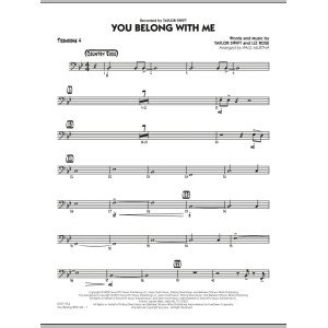 You Belong With Me - Trombone 4