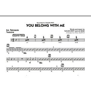 You Belong With Me - Aux Percussion