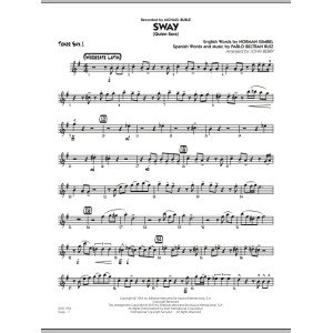 Sway (Quien Sera) - Tenor Sax 1
