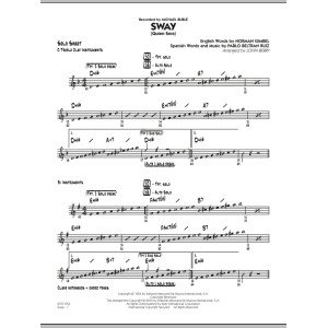 Sway (Quien Sera) - Solo Sheet