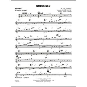 Undecided - C Solo Sheet