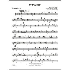 Undecided - Alternate Alto Sax