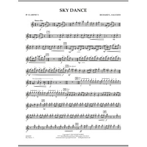 Sky Dance - Bb Clarinet 1