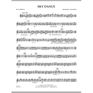 Sky Dance - Bb Clarinet 2