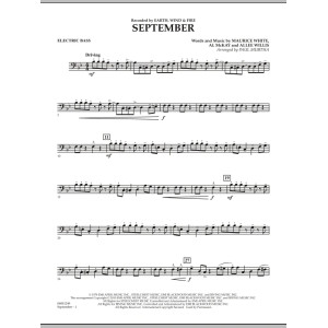 September (arr. Paul Murtha) - Electric Bass