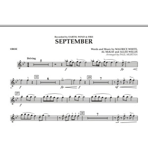 September (arr. Paul Murtha) - Oboe