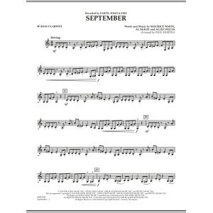 September (Arr. Paul Murtha) - Bb Bassklarinette