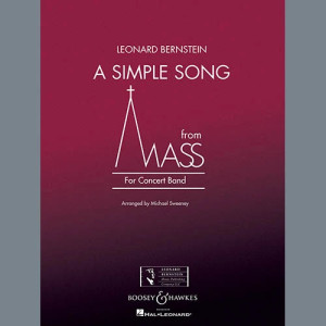 A Simple Song (from Mass) - Bb Clarinet 1