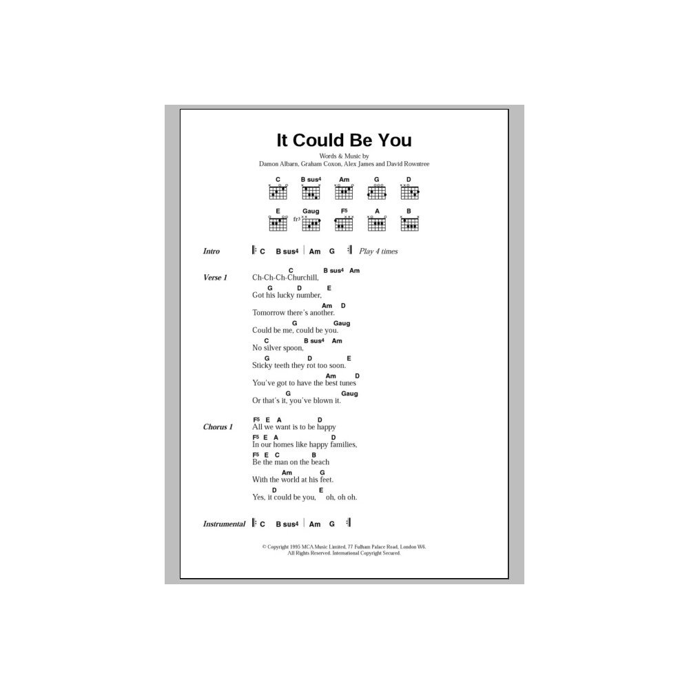 It Could Be You