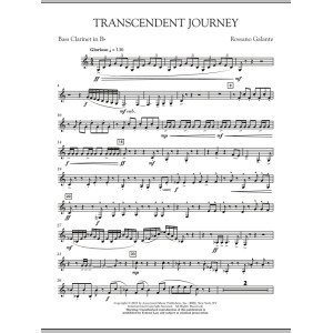 Transcendent Journey - Bb Bass Clarinet