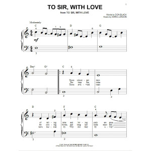 To Sir, With Love