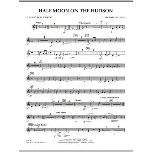 Half Moon On The Hudson - Eb Baritone Saxophone