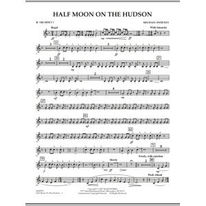 Half Moon On The Hudson - Bb Trumpet 3