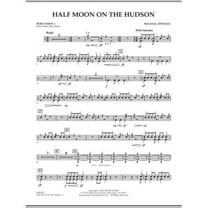 Half Moon On The Hudson - Percussion 1