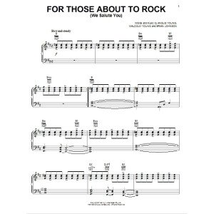 For Those About To Rock (We Salute You)